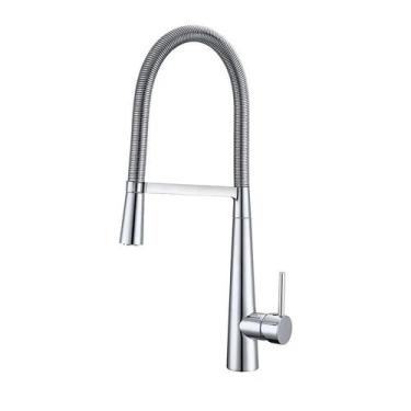 Imagem de Torneira Cozinha Gourmet Monocomando Cromada - Alpes, Cromado