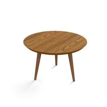 Imagem de Mesa de Centro Luna 59cm Redonda Pés Palito patrimar