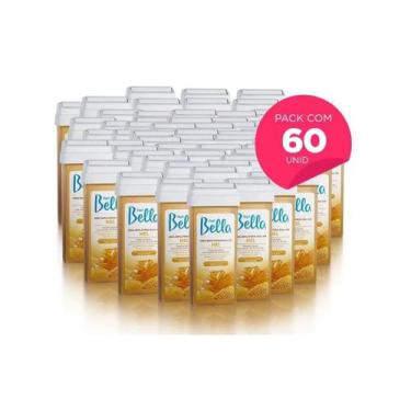 Imagem de Kit 60 Refil Cera Roll-on 100g Depilação - Depil Bella