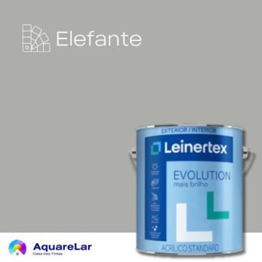 Imagem de Evolution Acrílico Leinertex Semibrilho 3,6L, ELEFANTE, 3,6L