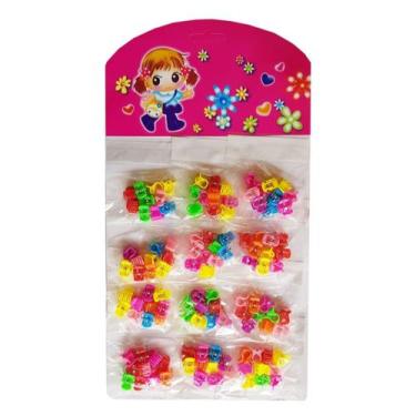 Imagem de Kit com 50 mini presilhas infantil para cabelo