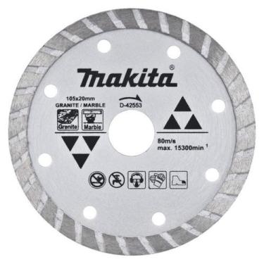 Imagem de Disco Diamantado Mármore e Granito Makita Standard 105x20mm