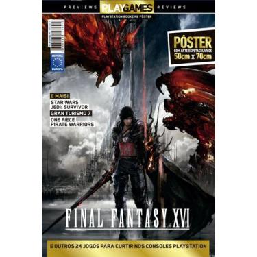 Imagem de Pôster Gigante PLAYGames - Edição 4 - Final Fantasy XVI - Editora Euro