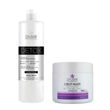 Imagem de Detox Free 1L + B.Tox De Cristal Matizador 500g - Dyusar  Cosméticos