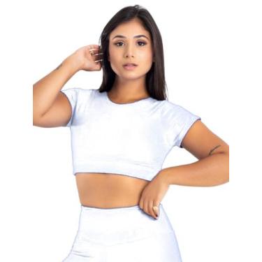 Imagem de Top Suplex Fitness Estilo T-Shirt  MAG901 - Dakota Lingerie, Branco, G