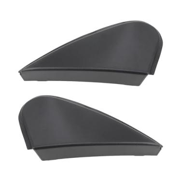 Imagem de AUTOKAY Acabamento da tampa do triângulo do canto do espelho lateral do carro apto para Toyota Corolla 2014-2015, 2 peças