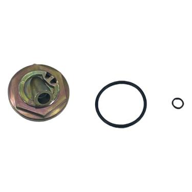 Imagem de SDELSOR Conector de tubo de vareta de óleo do motor e kit de vedação de anel de vedação, substituição para modelos de motor diesel Ford 7.3L 1994-2003, número de peça F4TZ-6751-A, F4TZ-6751-B,