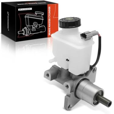 Imagem de A-Premium Cilindro mestre de freio com reservatório e sensor compatível com veículos Suzuki - Forenza, Reno, 2007-2008, sem ABS, transmissão manual - Substituição # 96418851, 5120085Z20