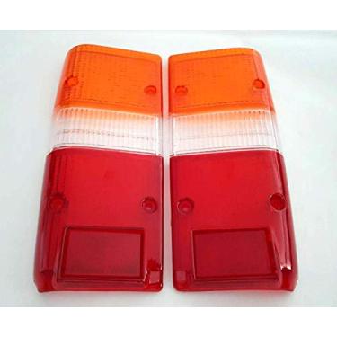 Imagem de TRS - 1 par de lentes de luz traseira LH RH para 1980-1990 para Toyota Land Cruiser FJ60 FJ62 BJ60 BJ62 HJ60 HJ61 HJ65