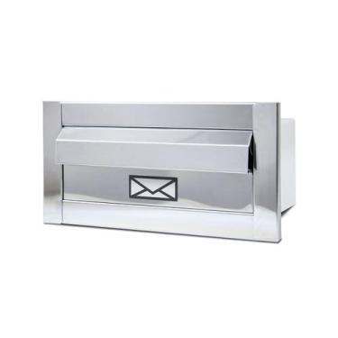 Imagem de Caixinha De Correio All Inox Moderna  35cm - JGC COMERCIAL