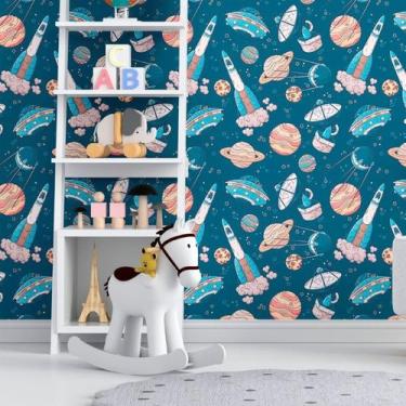 Imagem de Papel de Parede Adesivo Universo N012053 0,58x2,5M - Adesivo BR