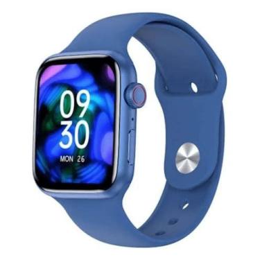 Imagem de Relógio Intelignte Smartwatch Ws93 Max Azul Academia, Treino, Esportes