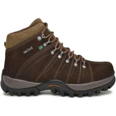 Imagem de Coturno Macboot Uirapuru 02 Masculino Nobuck Marrom, Babacu, 41