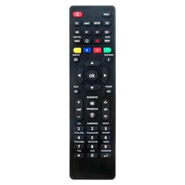 Imagem de Controle remoto universal de TV, substituição compatível com LG/Samsung/TCL/HISENSE/Philips/VIZIO/Sharp/Sony/PANASONIC/Sanyo/Insignia/Toshiba LCD LED HDTV 3D Smart Televisions