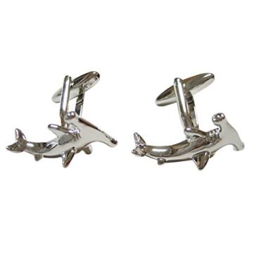 Imagem de Abotoaduras de tubarão Hammerhead