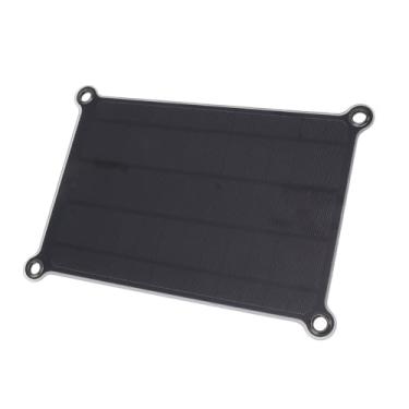 Imagem de Painel Solar, 10W 5V Conversão de Alta Energia USB Carregador de Painel Solar Monocristalino Painéis Solares para Camping Kit de Painel Solar Com Cabo de Conexão e Fivela para