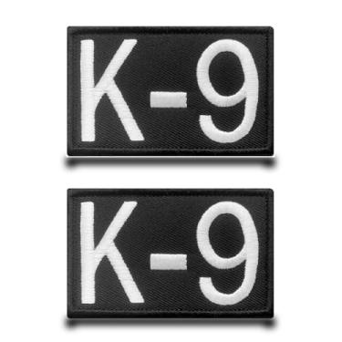 Imagem de Patch para cães de serviço K9 com gancho e laço tático bordado com aplique de emblema militar para bolsas de animais de médio e grande porte, bonés, coletes, mochilas, arreios