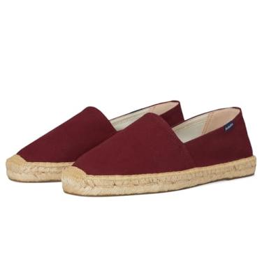 Imagem de Soludos Mocassim masculino original de alpargata, Cabernet Red, 44