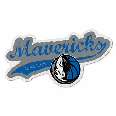 Imagem de Rico Industries Flâmula NBA Dallas Mavericks com corte envelhecido - Decoração de casa e sala de estar - Feltro macio EZ para pendurar