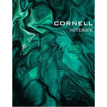 Imagem de Cornell Notebook: Large College Ruled Medium Lined Journal Note Taking System School and University Cornell Note Paper Notebook | 8.5" x 11"