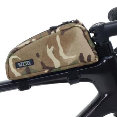 Imagem de PACK2RIDE Bolsa para quadro Toprock – resistente à água, tecido Cordura durável e suporte essencial diário para bicicleta – TopTube, armazenamento de moldura, bicicleta para estrada, ciclismo de