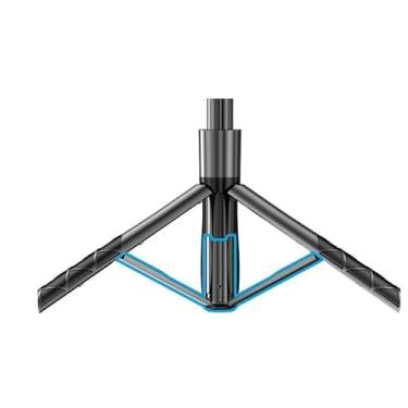 Imagem de Foto Balanceada, Alça Balanceada, Suporte Reforçado Selfie Stick, Armazenamento de 33 Cm, tripé de Viagem para Sessões de Vlog, Transmissão Ao Vivo (Aço inoxidável/ABS 2)