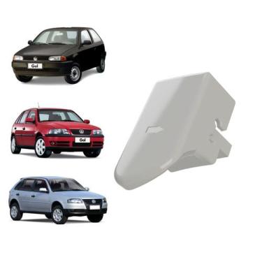 Imagem de Botão De Inclinação Banco Lado Direito Gol G2 G3 G4 Cinza - PLASTCAR