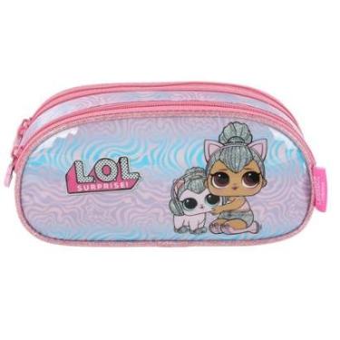 Imagem de Estojo Escolar Luxcel LOL Surprise Violeta-Feminino
