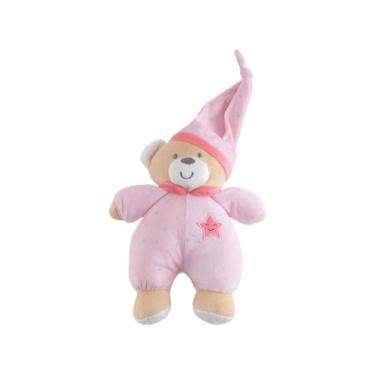 Imagem de Pelúcia Ursinho Estrelinha Musical Buba , Rosa