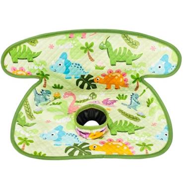 Imagem de INFANZIA Assento seco, protetor de assento de carro impermeável forro de assento de carro treinamento penico crianças, bebês e bebês, almofada para carrinhos de bebê (verde, 1 pacote