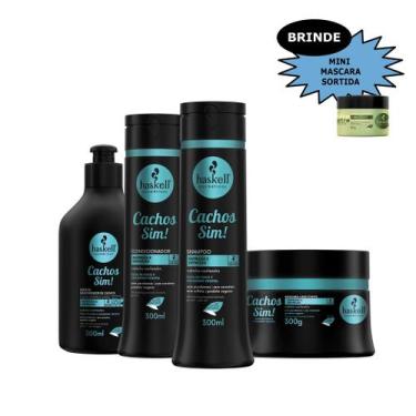 Imagem de Kit Cachos Sim Haskell com Mimo