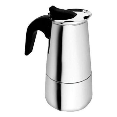 Imagem de Cafeteira Ke Home 4 Xícaras Manual Aço Inoxidável Italiana