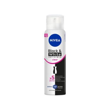Imagem de Desodorante Antitranspirante Aerossol Nivea Invisible Black & White Cl