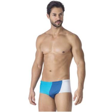 Imagem de Sunga tech wave azul kauna swim, GG