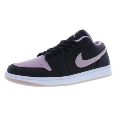 Imagem de Tênis masculino Air Jordan 1 Low SE, Preto/lilás gelado - branco, 8.5