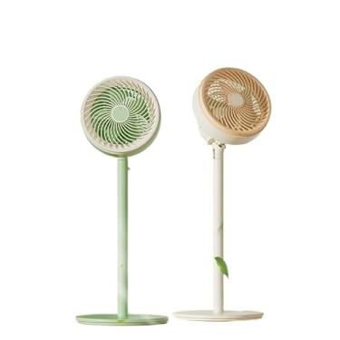 Imagem de Ventilador Com 5 Lâminas E Base Resistente-De Circulação De 180 Graus De 127v Ventos Fortes (BEGE)