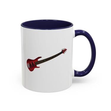 Imagem de Caneca de café estrela do rock | Presente para amantes de guitarra | Copo de cerâmica para músicos | Arte exclusiva | Presente para aniversários, feriados, decoração de casa
