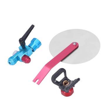 Imagem de Guia de Pulverização Baffle, Baffle Universal Spray para Máquina de Spraying Sem Ar, Ferramenta de Prevenção de Pintura de Pintura, Descobramento de Disco de Alumínio, Ferramentas