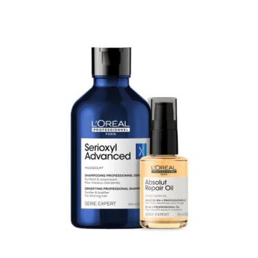 Imagem de Kit Serioxyl Advanced Sh 300ml + Óleo 30ml - Loreal Profissional
