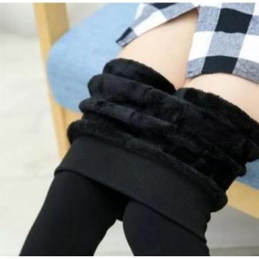 Imagem de 1 Meia Calça SUPER GROSSA Peluciada Inverno Frio Quentinha 32a38cm - B