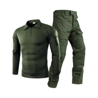 Imagem de Terno Tático Militar de Camuflagem para Paintball, Airsoft e Caça, XL,