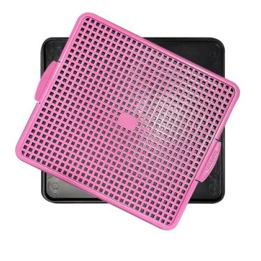 Imagem de Sanitário Canino Rosa Xixi Pet Banheiro p/ Cães Dog Pipi Dog