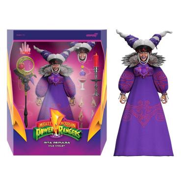 Imagem de Boneco de ação Super7 ultimates! Poderoso Morphin Power Rangers Rita Repulsa