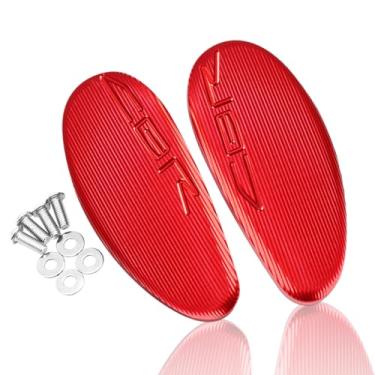 Imagem de MFGZD Placas de base de bloco de espelho de motocicleta, 1 par de placas decorativas de alumínio CNC para espelho retrovisor compatível com CBR1000RR 2008-2019 | CBR1000RR-R CBR1000RR-R SP 2020-2024