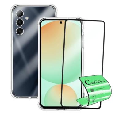 Imagem de Kit Capinha Capa Antiqueda para Samsung Galaxy S24 FE + Película Cerâmica 9D