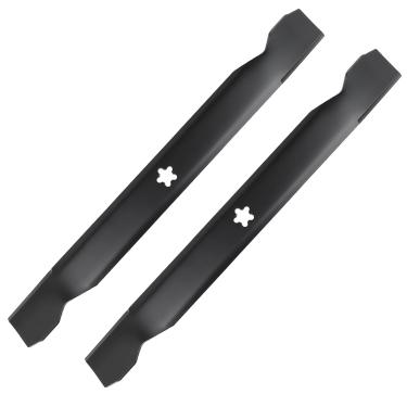 Imagem de CENHIEE Lâminas para cortador de grama 138971 para trator de grama de 106,7 cm, lâmina de cortador 134149 138498 Lâminas de cobertura para jacaré compatíveis com o cortador de grama Crafts Man Hus