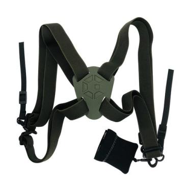 Imagem de Arnês binocular GAIARENA com alça ajustável para camuflagem de caça - 