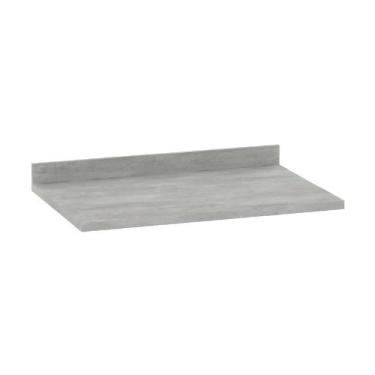 Imagem de Tampo para Balcão 80cm Premium Luciane Móveis, Concreto