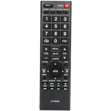 Imagem de Controle remoto CT-90325 para Toshiba TV Remote 19Sl400U 19Sl410U 22AV600 40L5200U 32C120U 40L1400U 50L1400U 32L1400U
