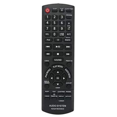 Imagem de N2QAYB000640 Controle remoto de substituição para Panasonic SC-HC25 SA-HC25 SC-PM500 SA-PM500 SB-PM500 SB-PM500 SC-PM500DB SA-PM500DB SB-PM500 CD sistema estéreo compacto